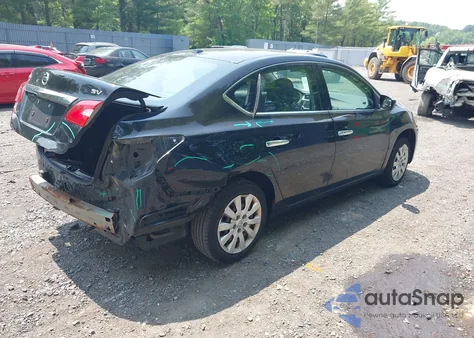 2017 Nissan Sentra Sv из США, поврежденный, VIN 3N1AB7AP6HY321967